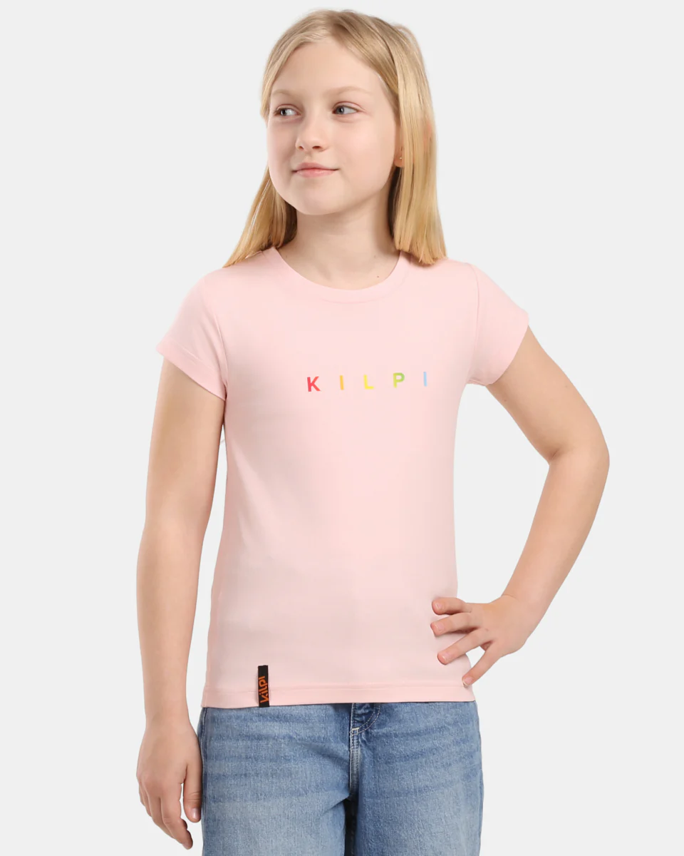 Katoenen meisjes-T-shirt Kilpi MALGA-JG - Afbeelding 2