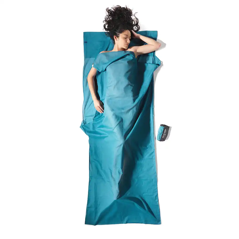 Cocoon Travelsheet Egyptian Cotton Insectshield Lakenzak - Afbeelding 2