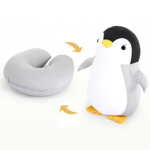 2-in-1 Knuffel reiskussen