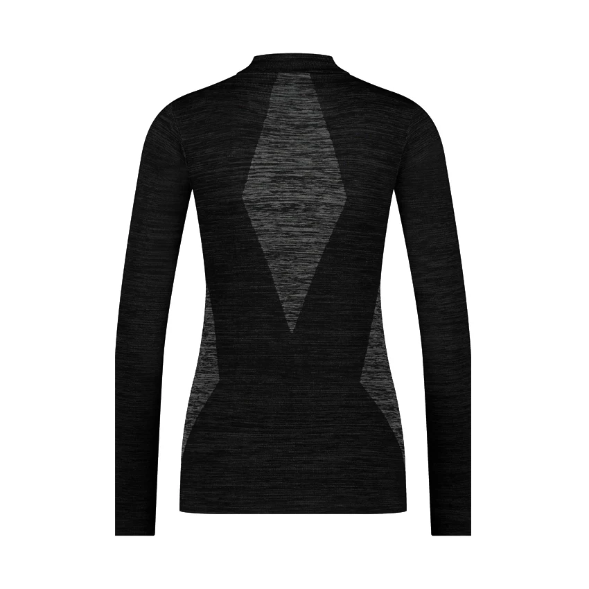 Women Technical Thermo Shirt L/S - Black - Afbeelding 3