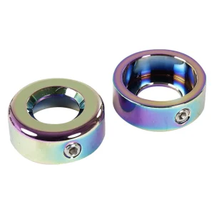 Metal Bar Ends - Neochrome