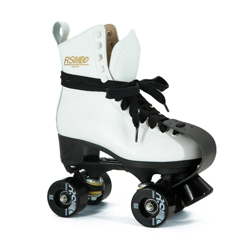 58mm Rollerskates Deluxe - Wit/Zwart